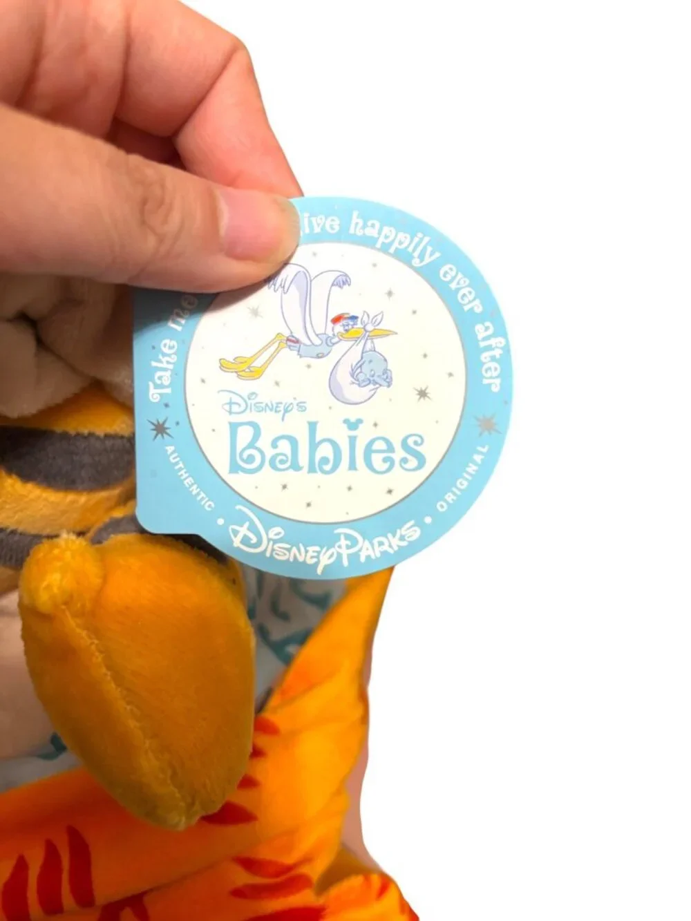 Disney Babies - Winnie the Pooh Baby Tigger Blanket Plush Doll Stuffed Animal